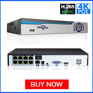 Hiseeu 4K POE NVR