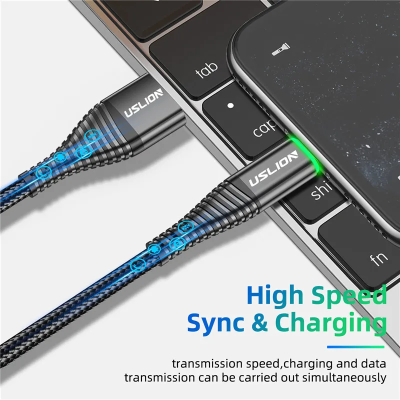 USLION 3A Micro USB Cable 0.5m/1m/2m Data Sync Fast Charging Wire For Samsung Huawei Xiaomi Note Tablet Android USB Phone Cables USLION 3A Micro USB Cable 0.5m/1m/2m Data Sync Fast Charging Wire For Samsung Huawei Xiaomi Note Tablet Android USB Phone Cables