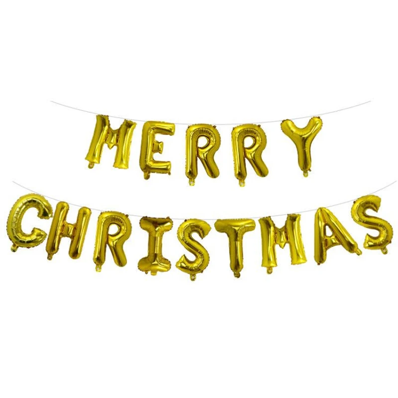 1 компл. Merry Christmas фольга воздушные шары с буквами счастливый год тема вечерние украшения конфетти для воздушного шара латексные воздушные шары поставки