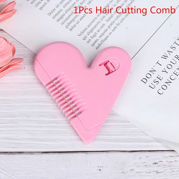 

Bikini Hair Remover Trimming Tools Women Mini Trimming Accessories Combs Razor Heart Shape Thinning Hair Cutting Comb