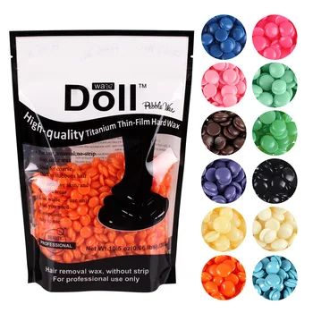 

300g/pack 10 Kinds Wax for Depilation Facial Hair Removal Cream Wax Beans No Strip Depilatory Hard Waxing Remover for Sexy Women