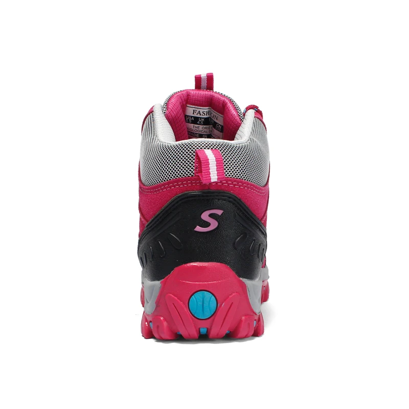 Professional Outdoor Couple Hiking Shoes Woman Trekking Sneakers Waterproof Non Slip Hiking Boots Women Mountain Climbing Shoes