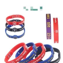 Силиконовый Креативный браслет многоцветный Браслет на заказ оптом PN024