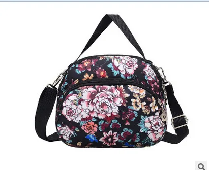Новая модная нейлоновая сумка через плечо женская сумка на плечо женская сумка-мессенджер - Цвет: chrysanthemum