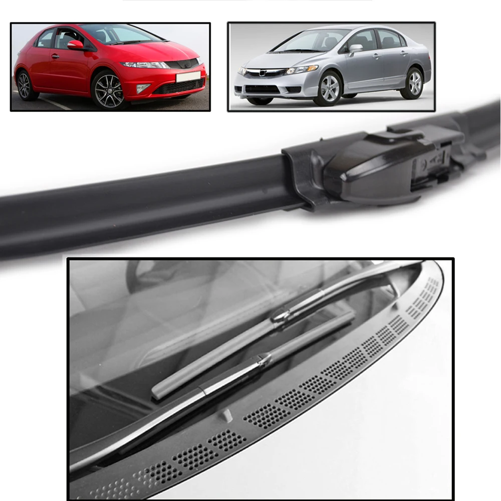 Misima щетки стеклоочистителя переднего стекла для Honda Civic 8 MK 8 Европейский 2011 2010 2009 2008 2007 2006 2005 2" 23"