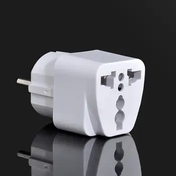 

European EU Plug Adapter Multi-function Socket Universal Uk Us Au To Eu Ac Travel Power Adapters Converter Electrical Charger