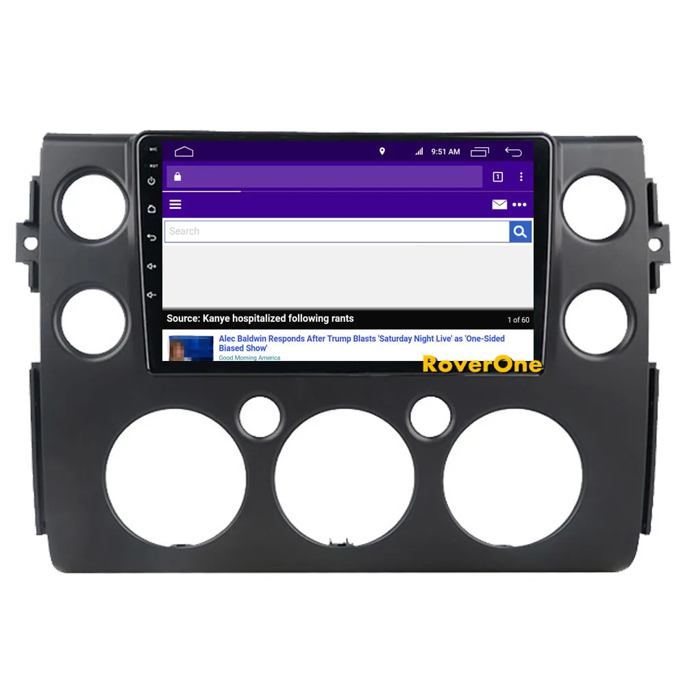 Автомагнитола стерео для Toyota FJ Cruiser FJCruiser 2007- сенсорный экран Android gps навигация Мультимедийная карта+ камера заднего вида