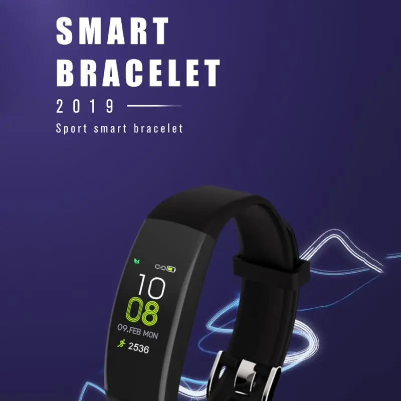 Многофункциональный фитнес-трек Bluetooth 4,0 Смарт-часы водонепроницаемый монитор сердечного ритма для женщин и мужчин детский смарт-браслет