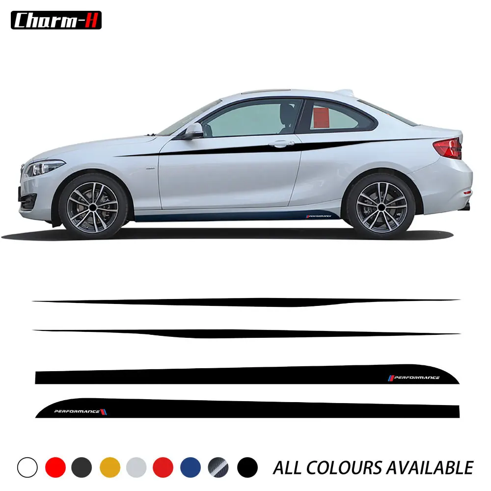 Наклейки для BMW F22 F23 2 Series виниловые Стикеры с акцентом на боковых