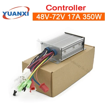 

Electric battery car controller 48V/60V/72V 17A 350W brushless intelligent two tricycles universal