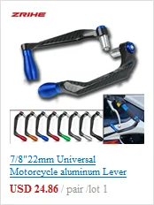 Мотоцикл 7/" 22 мм аксессуары Руль Ручка Бар мотоцикл рука для KAWASAKI ninja250 ninja300 YAMAHA FZ09 MT-09