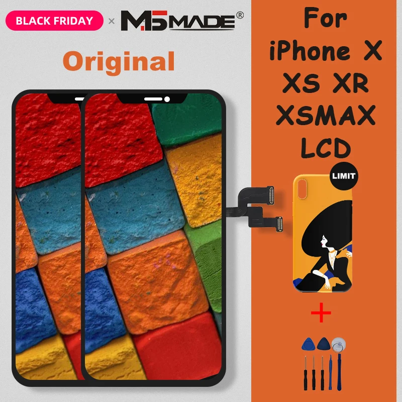 Original New Display For iPhone X XS XR XS MAX LCD