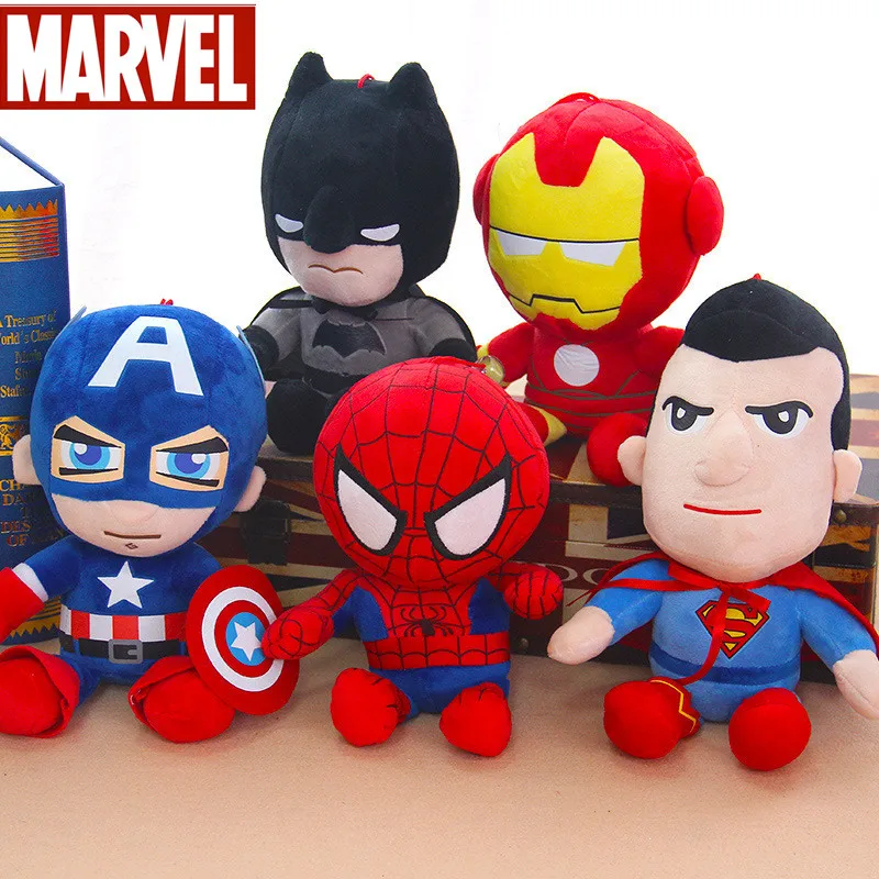 27センチメートルアイアンマンマーベルぬいぐるみ映画人形マーベルアベンジャーズソフトぬいぐるみヒーローキャプテンアメリカスパイダークリスマスギフト Null Aliexpress