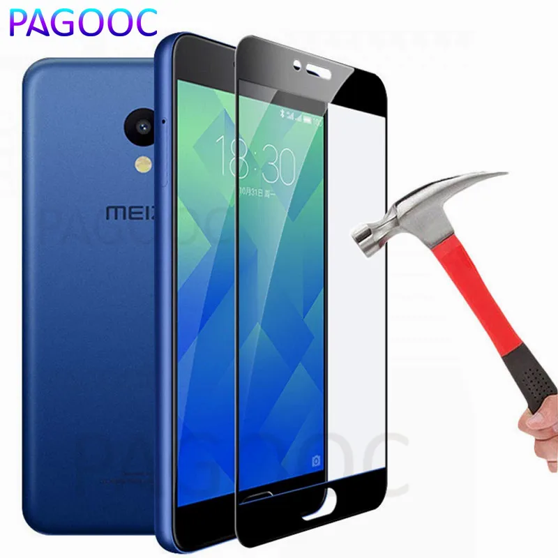 

Full Cover Protective Glass on the For Meizu M6 M6S M5S M3S M3E M5C M6T M3 M5 M6 Note Pro 6 6S 7 Tempered Screen Protector Glass