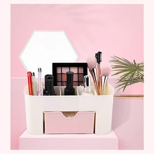 Лидер продаж, органайзер для косметики, коробка для косметики, коробка для косметики, Офисная коробка для хранения, чехол для ухода за кожей, губная помада, чехол для мелочей