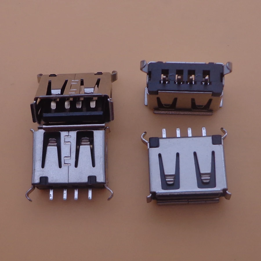 10 шт. коннекторы для розеток USB Type A 180 градусов|Соединители| |