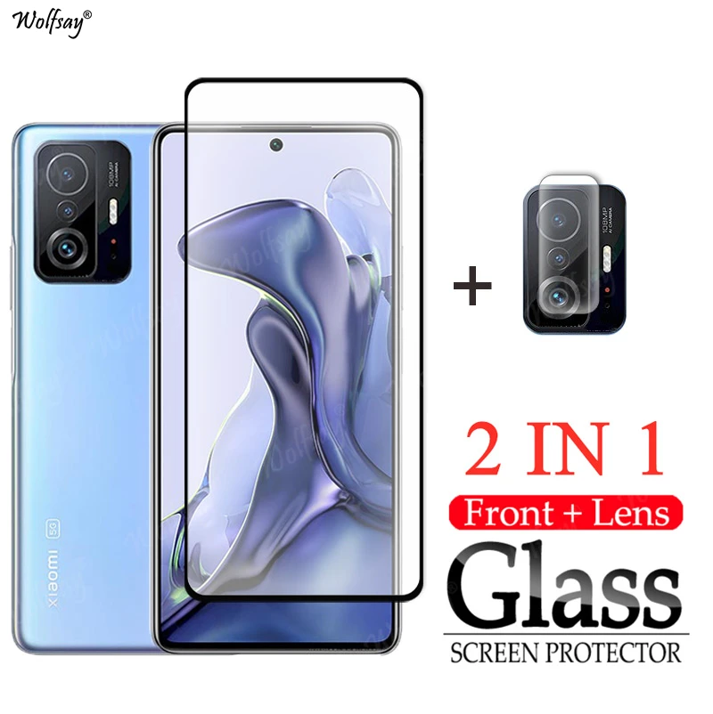 4 In 1 Per Xiaomi Mi 11T Pro Vetro Per Mi 11T Pro Pellicola Protettiva Per Schermo Intero In Vetro Per Xiaomi 11T Pro Vetro Temperato