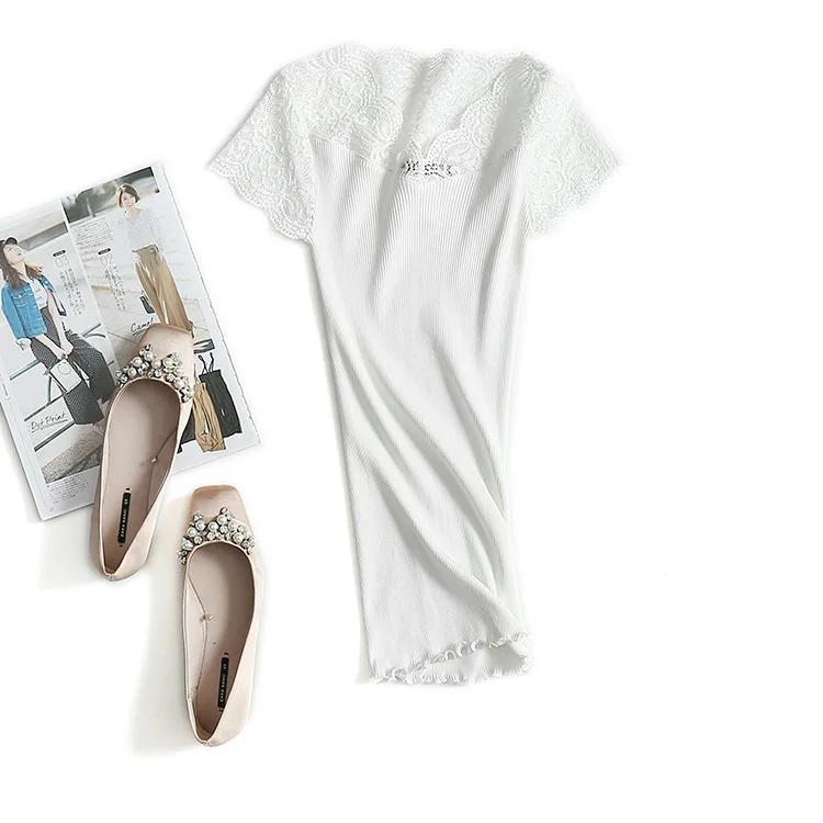 KMS Tees Woman Basic Top 70% Silk 30% Cotton