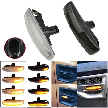 

Dynamic LED Turn Signal Side Marker Light Sequential Lamp Indicator For Land Rover Freelander 2 Discovery 3 4 Rover Sport L320