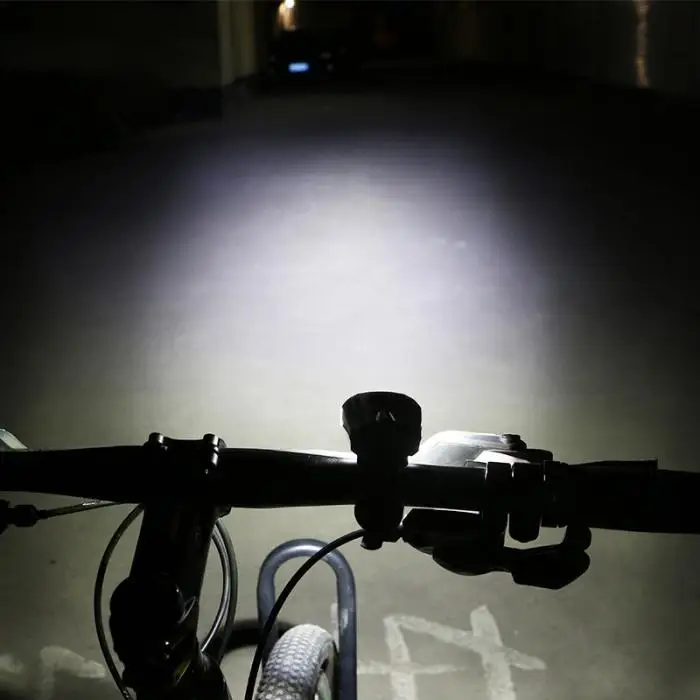 Sale Wheel Up Bicycle Light USB Rechargeable 4 Mode Bike Front Light Lamp Bicycle Headlight Safety Warning Cycling Portable Light  JC 2