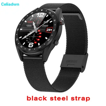 

Bluetooth IP68 Waterproof Smart Watch Men Fitness Tracker ECG+PPG Heart Rate Blood Pressure Smart Bracelet Fitness Bracelet
