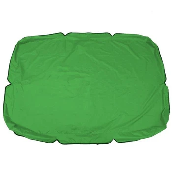 

Garden Patio Swing Canopy Replacement Cover Waterproof Canopy Top Cover Replacement Canopy 3-Seater 250X185X18cm Green