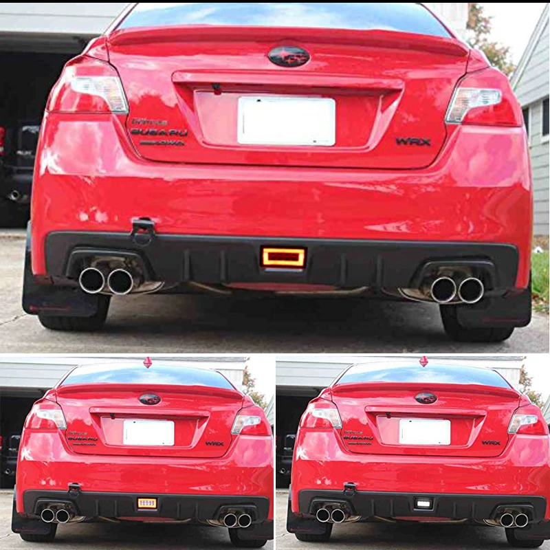 Gtinthebox 3-in-1 Car LED Rear Fog Light Tail/Brake Light Backup Reverse Lamp Kit For Subaru Impreza WRX/STI or XV Crosstrek