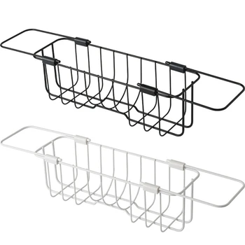 

Telescopic Iron Kitchen Sink Drain Rack Waterproof Dish Drain Rack Kitchen Supplies Household Sink Basket