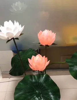 

artificial lotusflower artificial lotus dynamic flowering