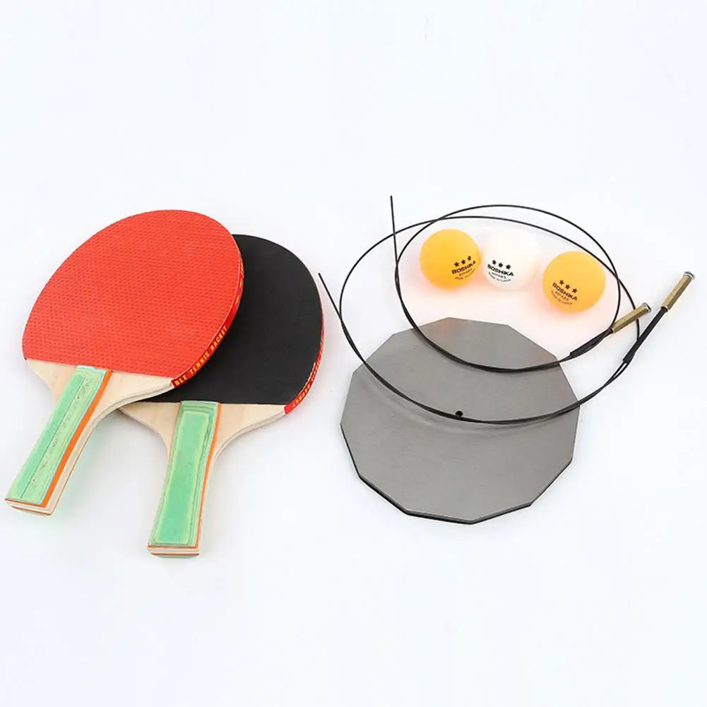 Elastic Soft Shaft Table Tennis for Indoor or Outdoor Play Leisure Sports Table Tennis Paddle Trainer Supplies