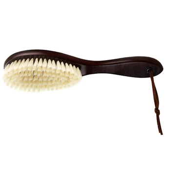 

Wood Beard Brush with Handle Men's Shaving Mustache Comb Beard Grooming Personal & Professional Shaving Brush