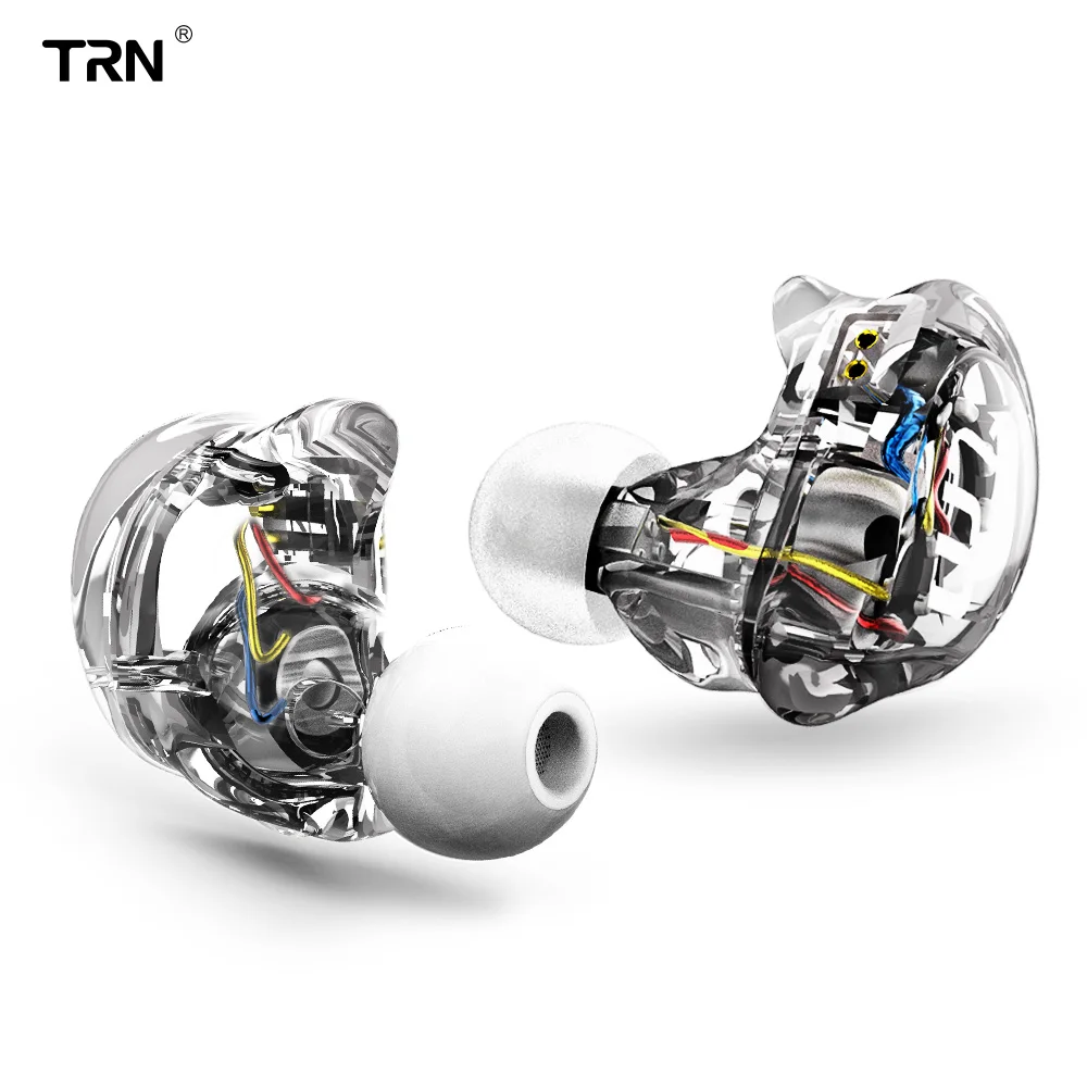 TRN V10 2DD + 2BA гибридные наушники в ухо HIFI DJ монитор для бега спортивные гарнитура V20