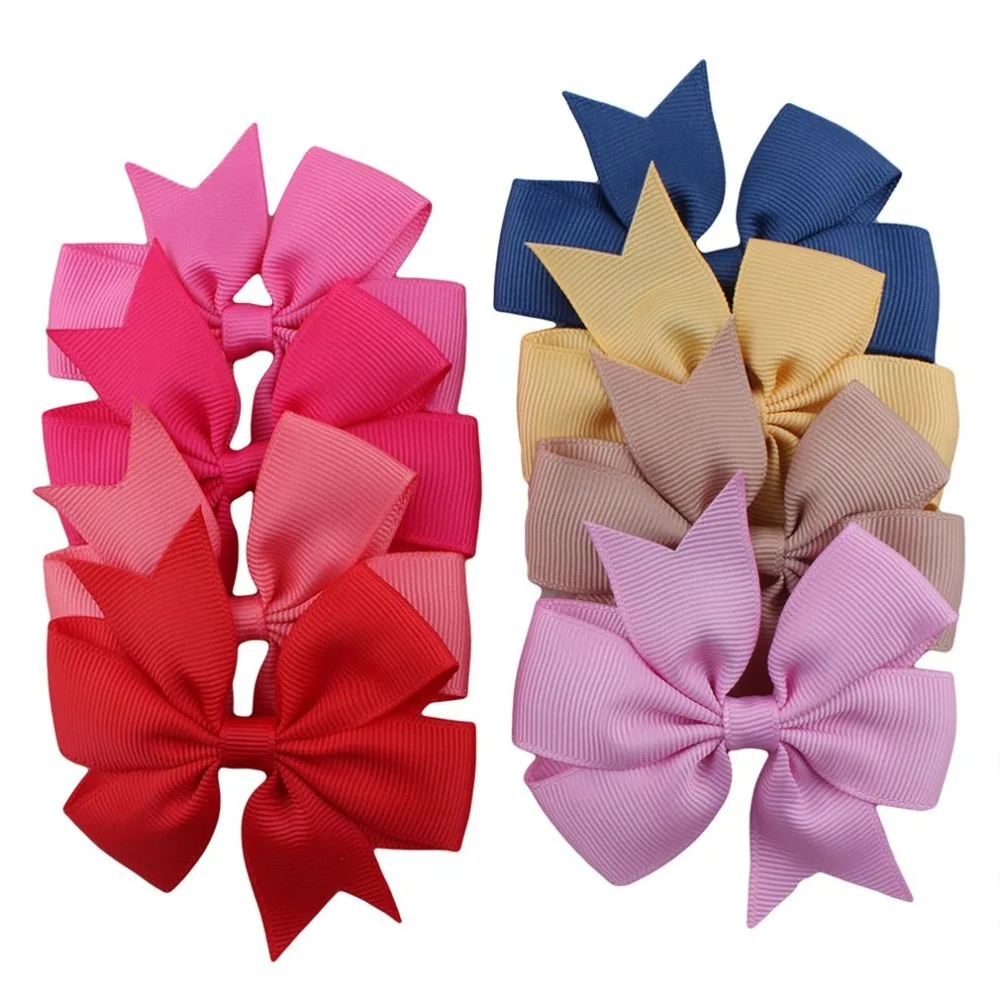 10pcs Children Ribbed Bowknot Girls Ribbon Hairpins Hair clips Colorful Barrettes Kids Bow Knot Headwear V 1 10pcs Children Ribbed Bowknot Girls Ribbon Hairpins Hair clips Colorful Barrettes Kids Bow Knot Headwear V 5