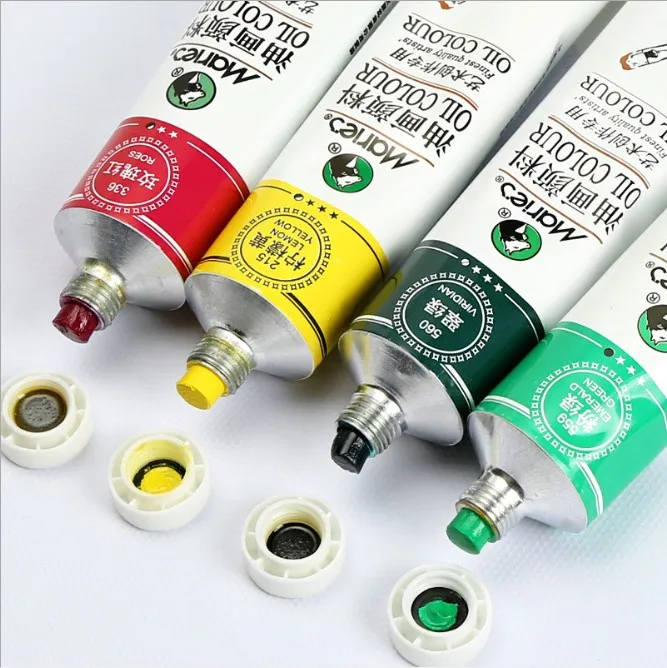 Marley 1050 Oil Paint Single 50ml Professional Art Painter Elementary School Students With