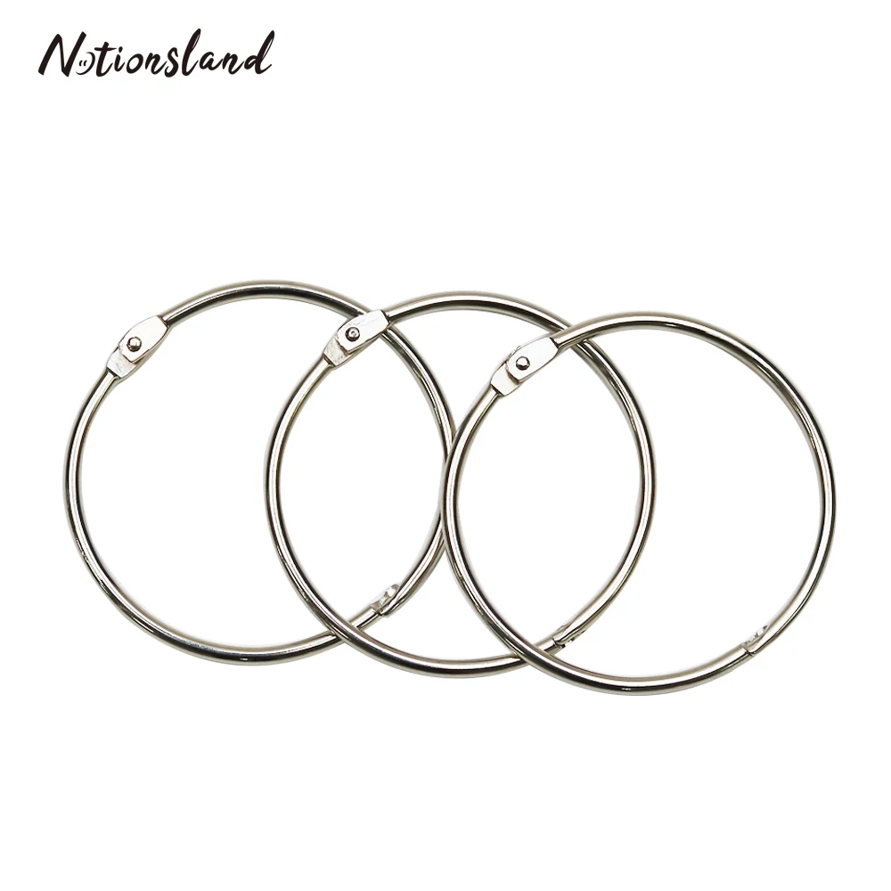 20/50pcs Stainless Steel Metal Bobbin Ring Thread Floss Storage Holder for DIY Cross Stitch Embroidery Sewing Tools | Дом и сад