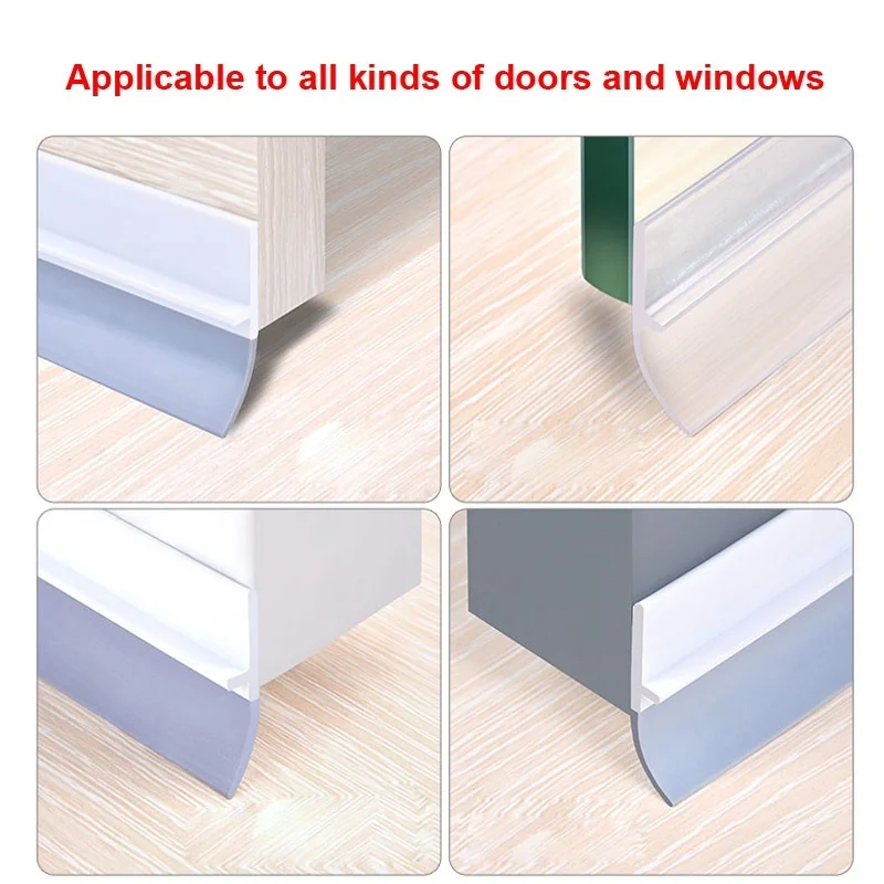1-Pcs-Self-Adhesive-Seal-Strip-1M-Silicone-Door-Window-Draught-Dustproof-Weatherstrip-LO88