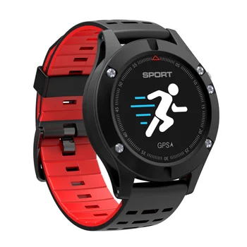 

F5 Smart Watch 4.2 Smart Bracelet Heart Rate Monitor Sleep Monitoring IP67 Waterproof GPS Smart Sports Watch (Red)