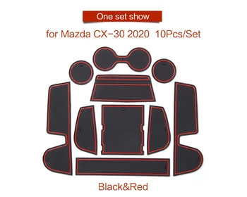 

Door Groove Mat for Mazda Cx30 CX-30 2020 2021 Interior Accessories Gate Slot Mat Door Pad Cup Non-slip Mats Non-slip Mats
