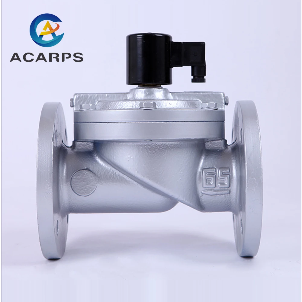 

2.5" inch Cast Iron Flange Solenoid Valve DN65 Pilot Operated Directional Control Valves