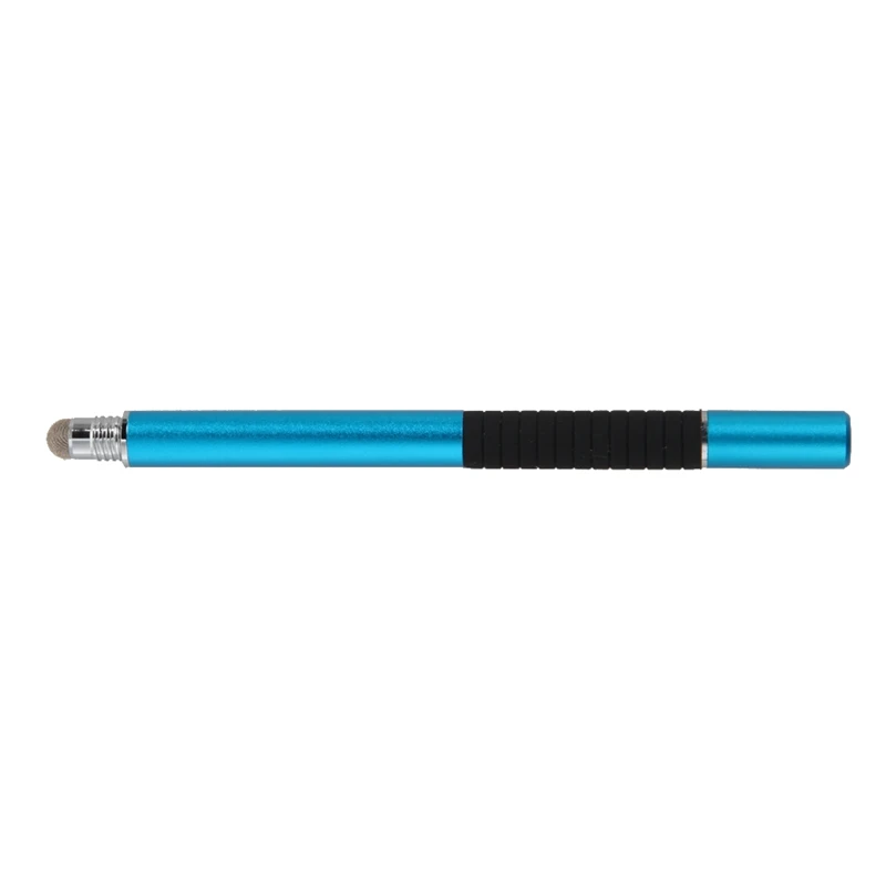 Sky Blue 2 в 1 Mutilfuction тонкий круглый Стилус емкостный стилус для iPad iPhone все мобильные телефоны планшеты - Цвета: Sky Blue