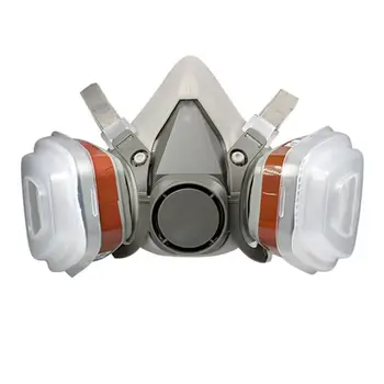

Full Face Respirator Dust Gas Mask for Industrial Refine Mine Spray Chemical Smoke Fire Protection