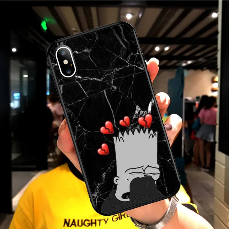 TPU Чехол Kiss my ass для iPhone 7, 8 Plus, чехол для iPhone X, XS, MAX, XR, забавный мультяшный силиконовый чехол для телефона s, для iPhone SE, 6, 5S, 6S Plus - Цвет: TPU