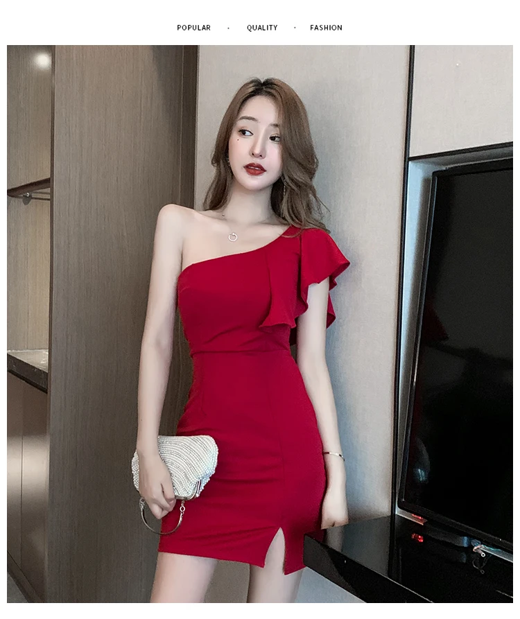 Buttock Black Bra Dress 