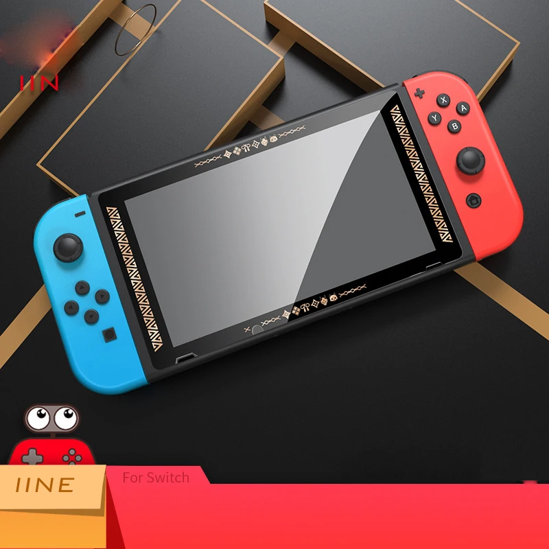 Película Protetora para Nintendo Switch Película de Vidro Temperado para Proteção de Tela Acessórios para Ascensão Monstro Caçador - Image 2