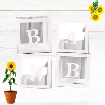 

4PCS Balloons Box Balloons Arch Bridge Accessories for Wedding Date Party