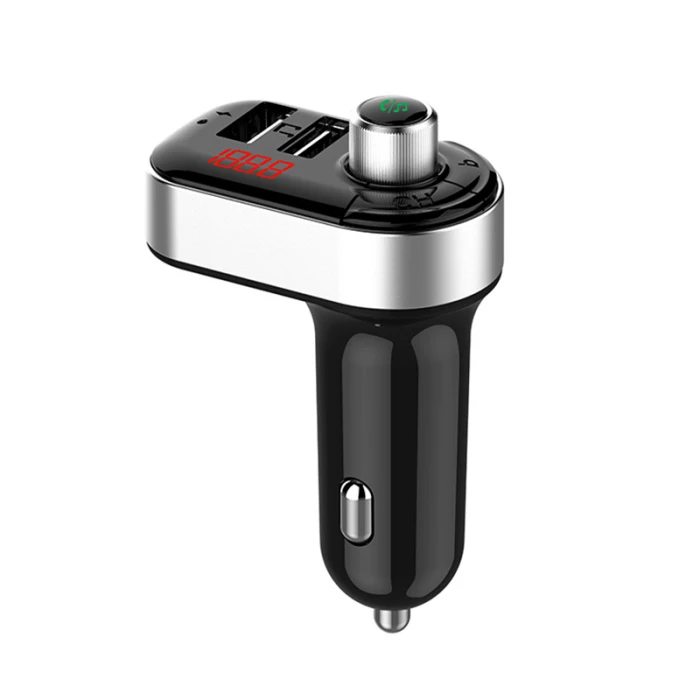 Автомобильный fm-передатчик Bluetooth плеер двойной USB зарядное устройство беспроводной адаптер MP3-плеер DQ-Drop