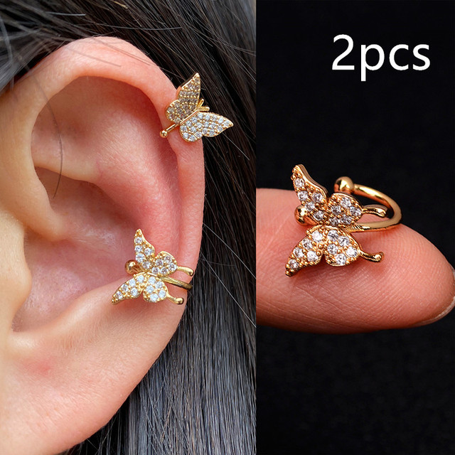Helix Cartilage Conch Fake Without Piercing Cuff Earring Earcuff Wrap Rock Earring Cuff No Piercing Women Clip Adjustable