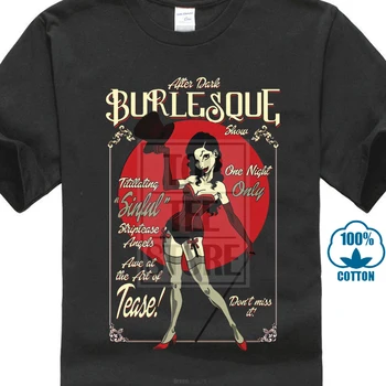 

2018 Brand Clothing Casual Hip Hop Tops Tees After Dark Burlesque Tee Shirt Direct From Stockist O Neck Cool Tops Hip Hop