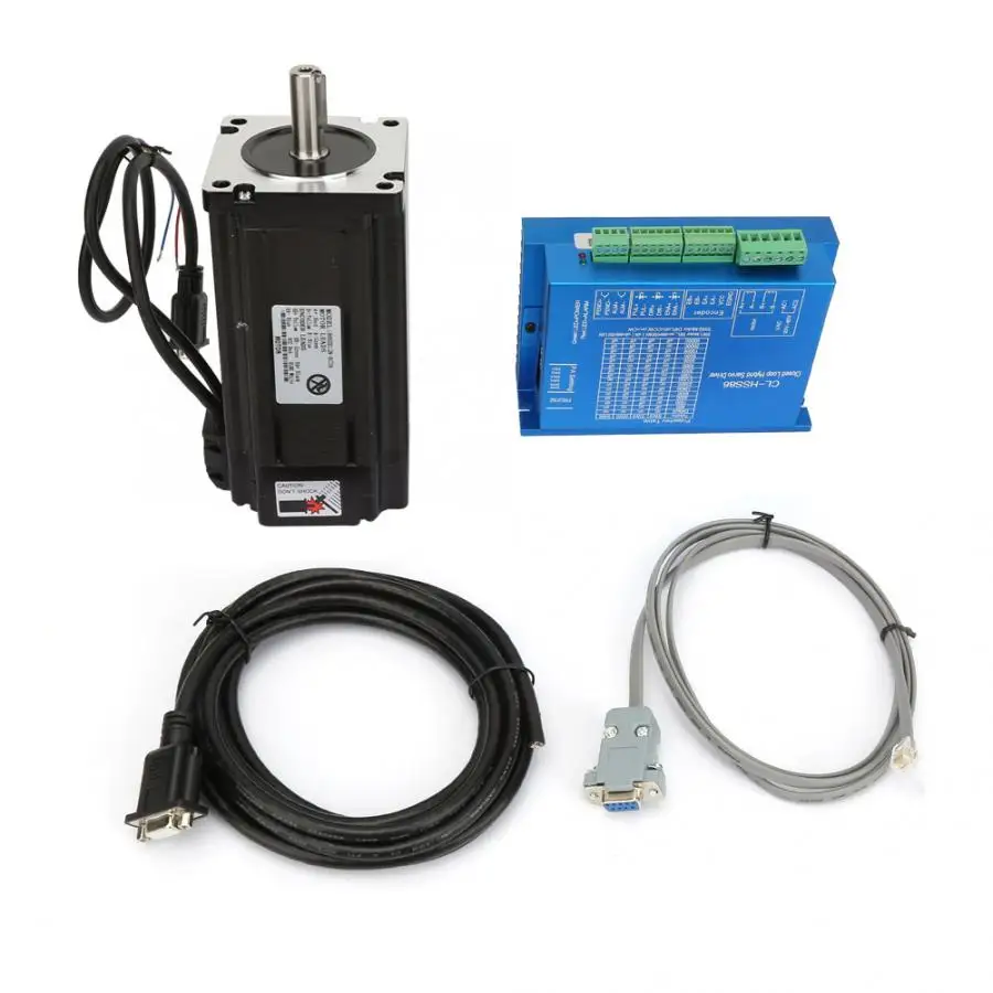 

NEMA34 12N.m Close Loop Stepper Motor kits Hybird Servo Driver 2 Phase Stepper Motorwith Driver Controller Kit for CNC Router