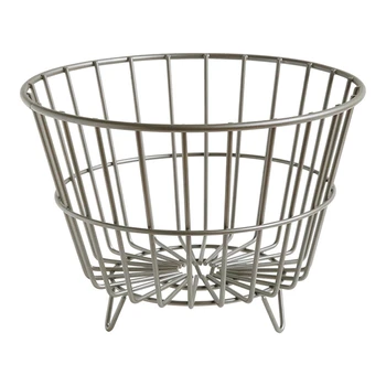 

Metal Storage Fruit Basket Home Table Snacks Display Iron Plate Organizer Fruit Drain Rack Container Drainer Holder